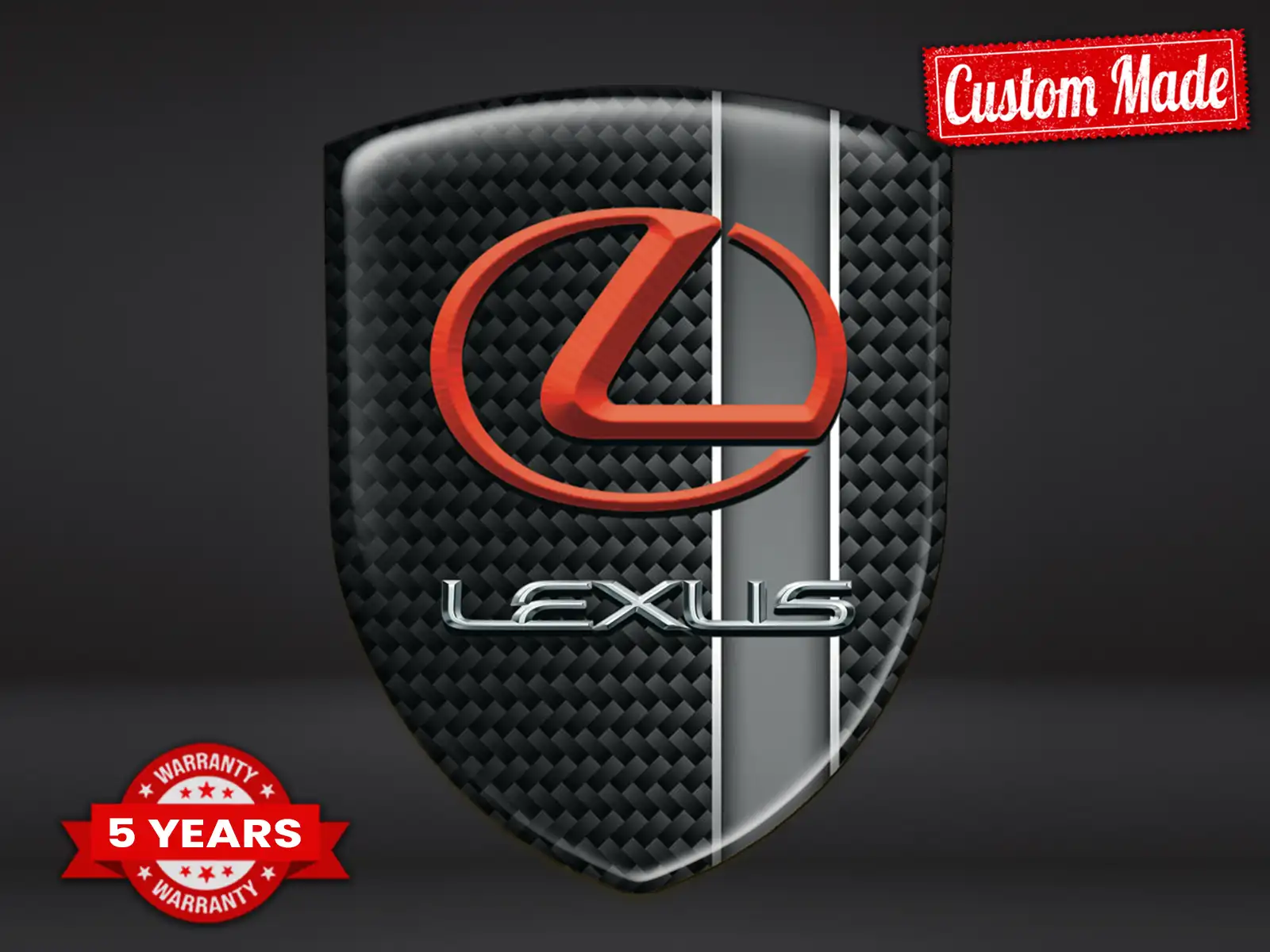 Lexus Individuelle Autofolien Robuste Rennsport Luxus Minimal